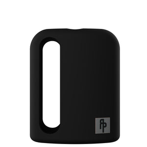 Black Silicone Sleeve for Double Shot 240mL front