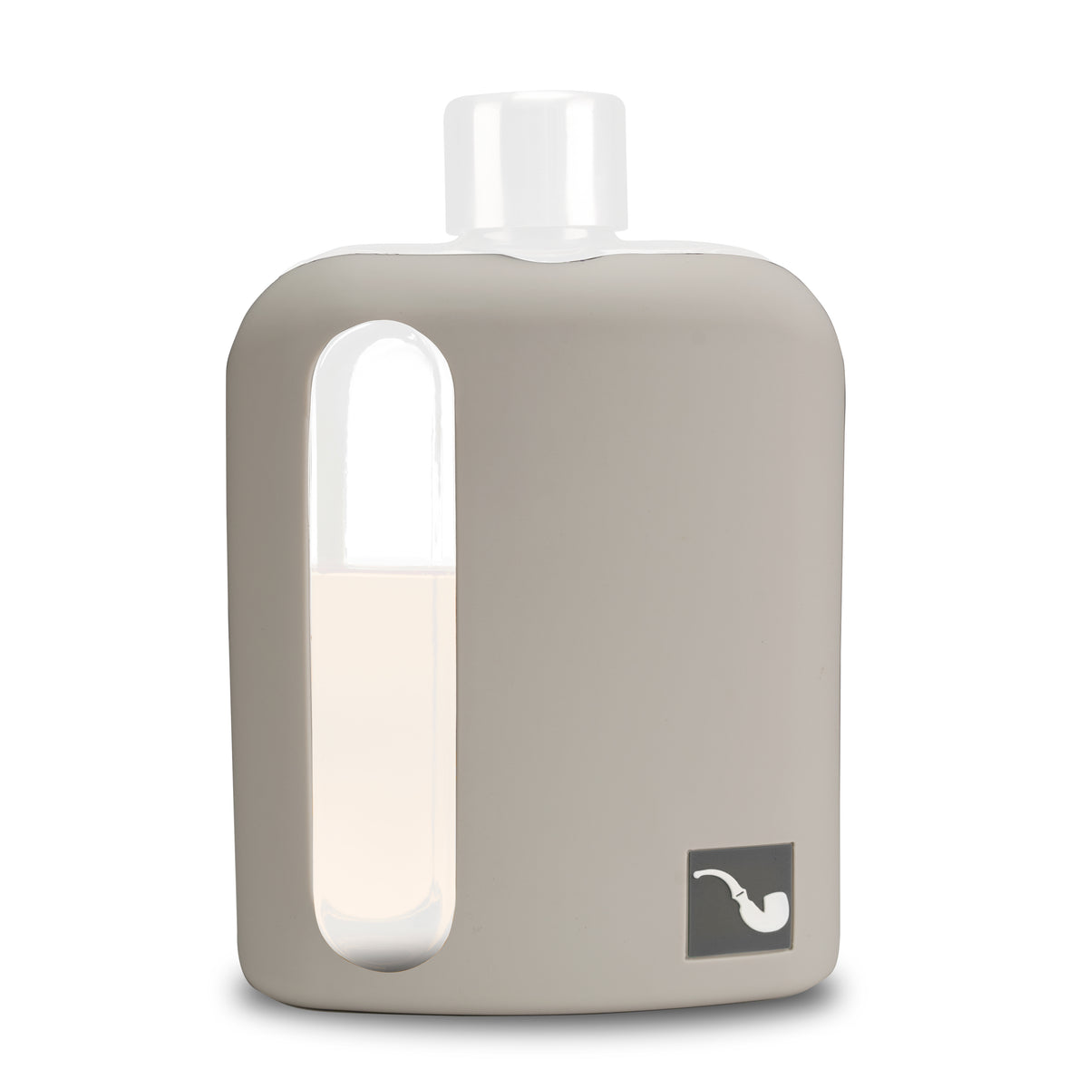 Light Grey Silicone Sleeve for Double Shot 240mL front