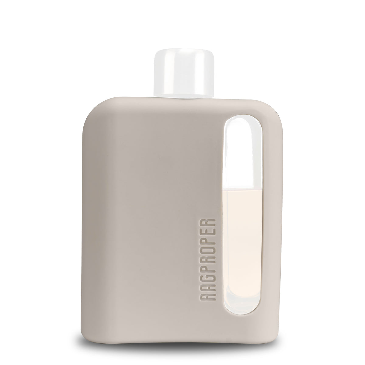 Light Grey Silicone Sleeve for Double Shot 100mL back